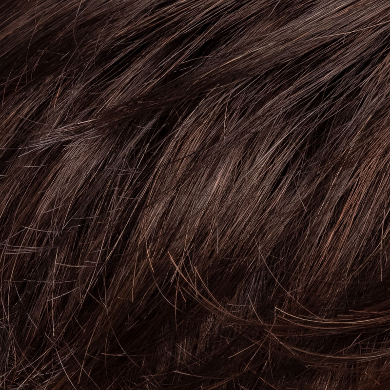 Peruecke satin in der Farbe darkchocolatemix