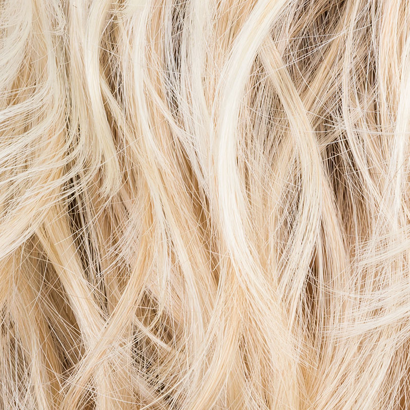 pastelblonde rooted