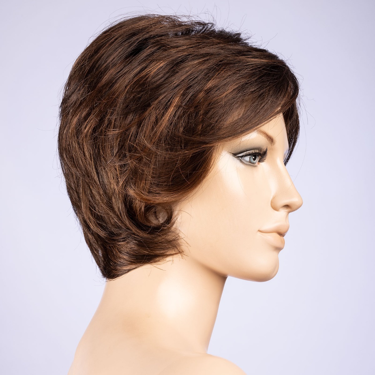 Peruecke satin in der Farbe chocolatemixbs