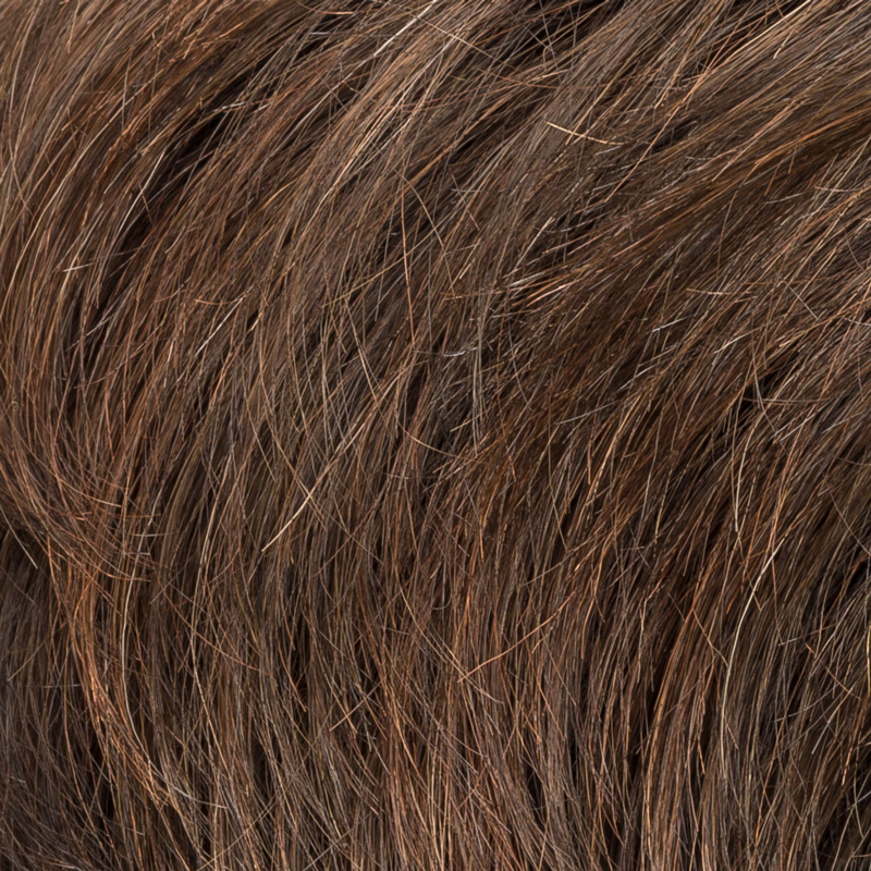 Peruecke click in der Farbe chocolaterooted