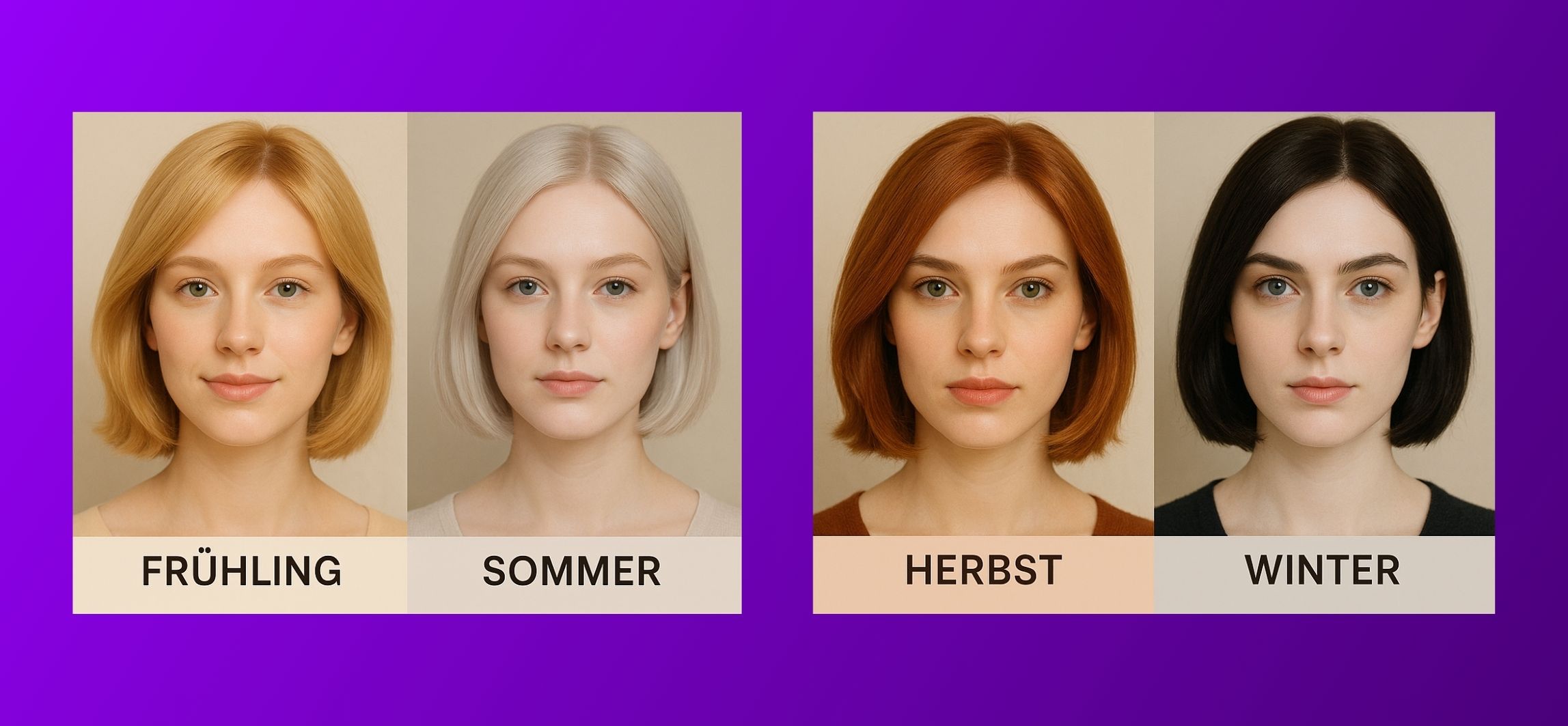 Gesichtsformen und Perücken