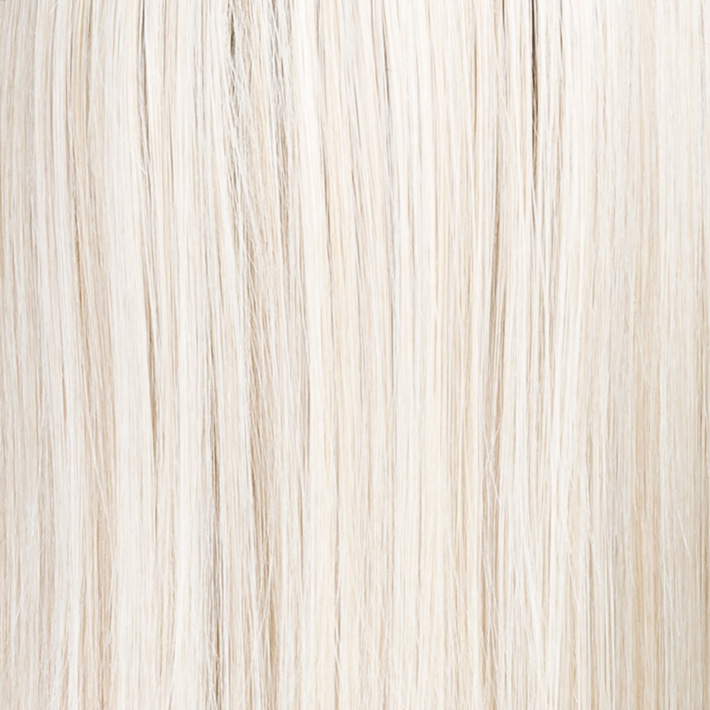 Peruecke look in der Farbe champagnerooted