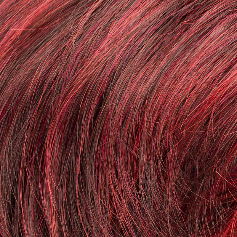 Peruecke avola in der Farbe granatredmix