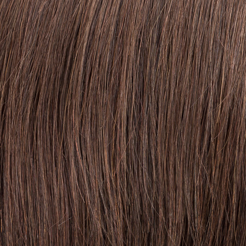 Peruecke muse in der Farbe darkchocolatemix